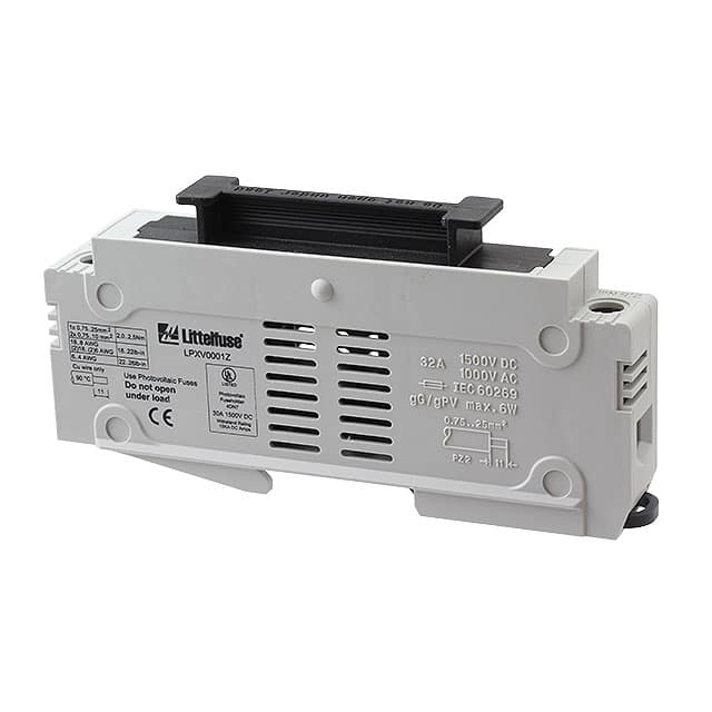 LPXV0001Z FUSE HLDR CART 600V 30A DIN RAIL