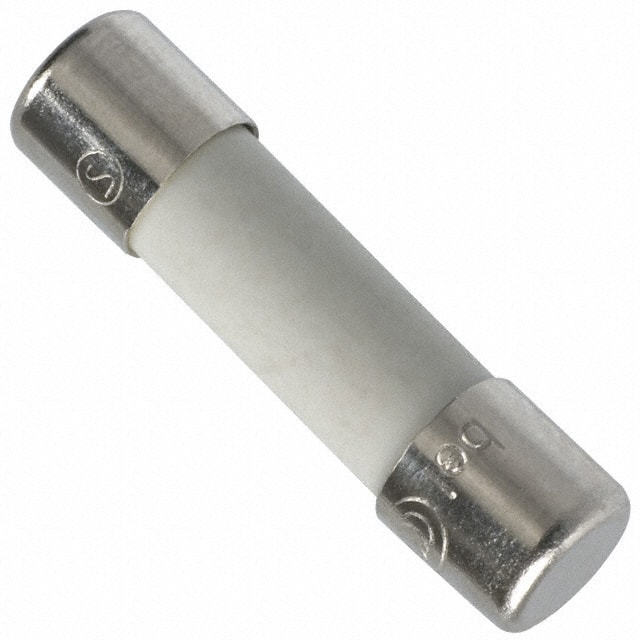 0ADKC6300-BE FUSE CERAMIC 6.3A 600VAC/500VDC