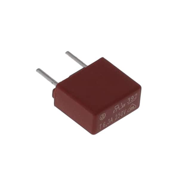 39216300440 FUSE BRD MNT 6.3A 250VAC RADIAL