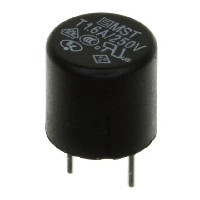 0034.6617 FUSE BRD MNT 1.6A 250VAC 125VDC