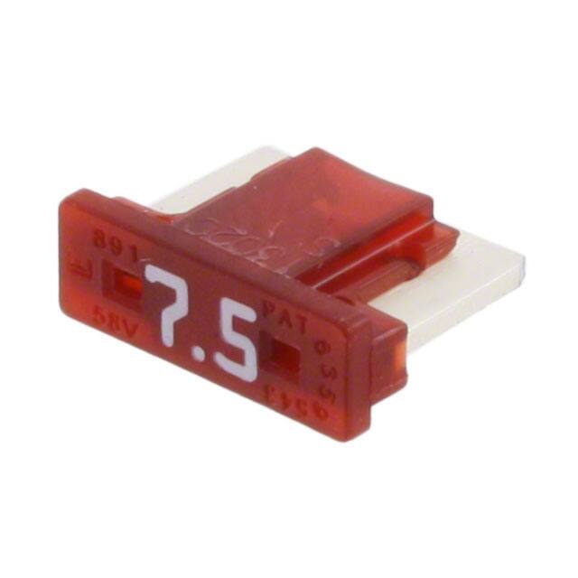 089107.5U FUSE AUTO 7.5A 58VDC BLADE MINI