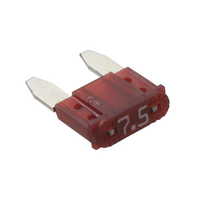 099707.5WXN FUSE AUTO 7.5A 58VDC BLADE MINI