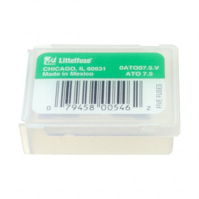 0ATO07.5V FUSE AUTO 7.5A 32VAC/VDC BLADE