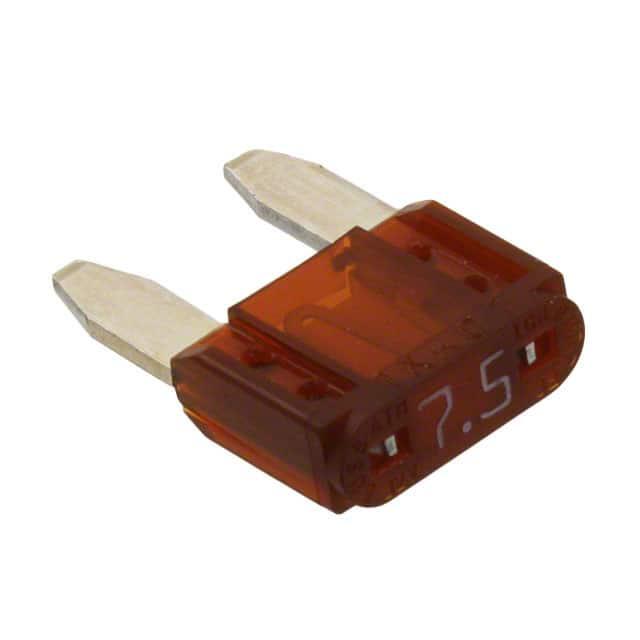 BK/ATM-7-1/2 FUSE AUTO 7.5A 32VDC BLADE MINI