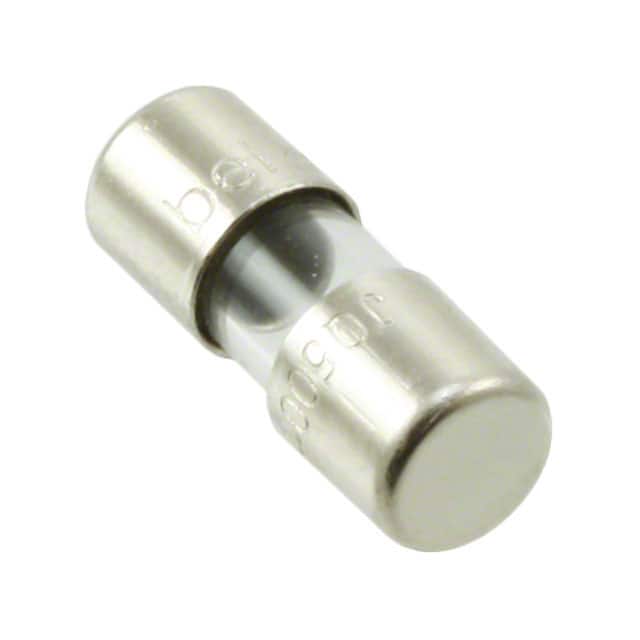 2JQ 500-R FUSE GLASS 500MA 350VAC 140VDC