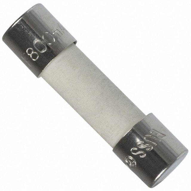 BK1/S501-630-R FUSE CERAMIC 630MA 250VAC 5X20MM