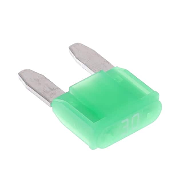 0MIN030.HXGLO FUSE AUTO 30A 32VAC/VDC BLADE