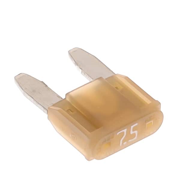0MIN07.5HXGLO FUSE AUTO 7.5A 32VAC/VDC BLADE