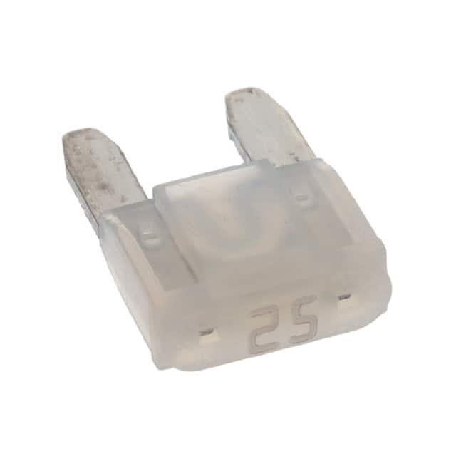 0MIN025.HXGLO FUSE AUTO 25A 32VAC/VDC BLADE