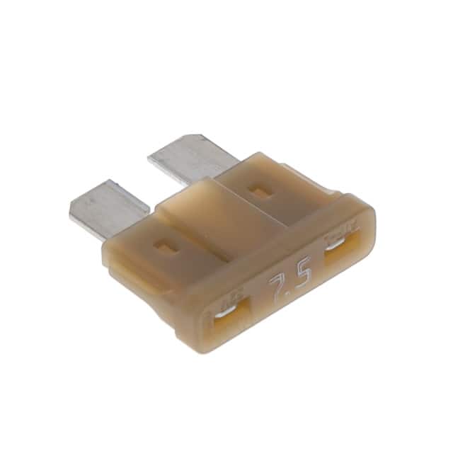 0ATO07.5MXGLO FUSE AUTO 7.5A 32VAC/VDC BLADE