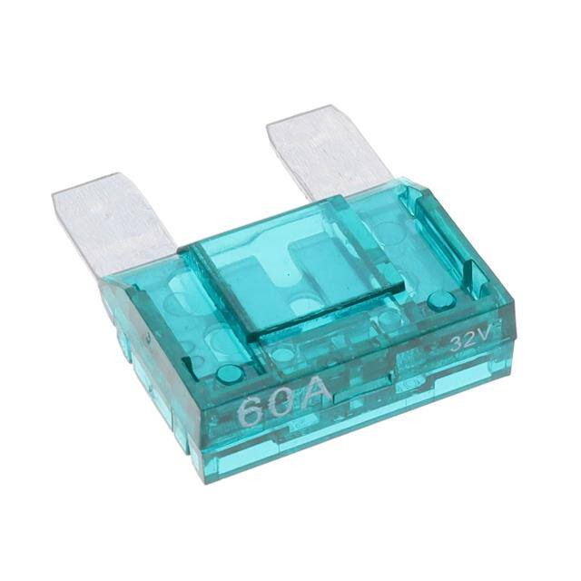 0MAX060.HXGLO FUSE AUTO 60A 32VAC/VDC 100PC