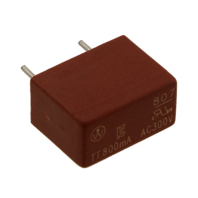 80708000440 FUSE BOARD MNT 800MA 300VAC RAD