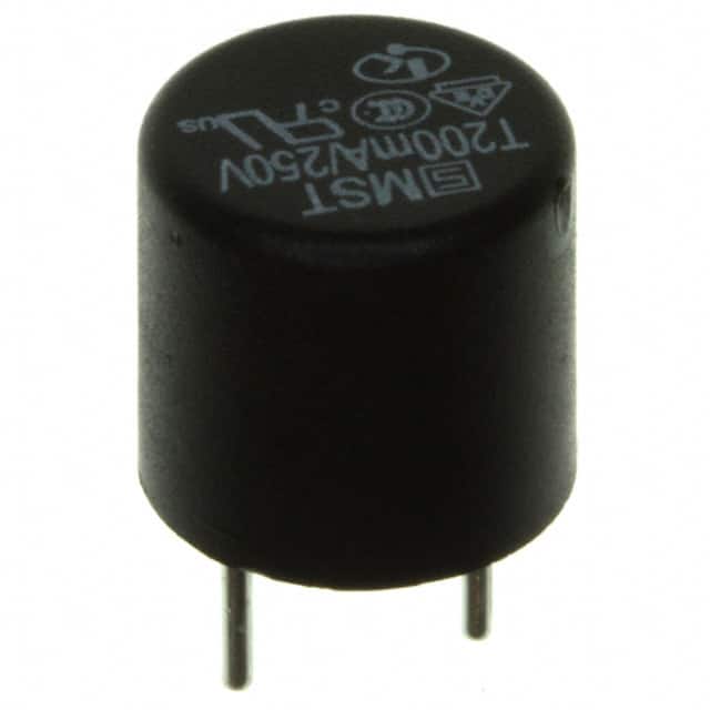 0034.6608 FUSE BRD MNT 200MA 250VAC 125VDC