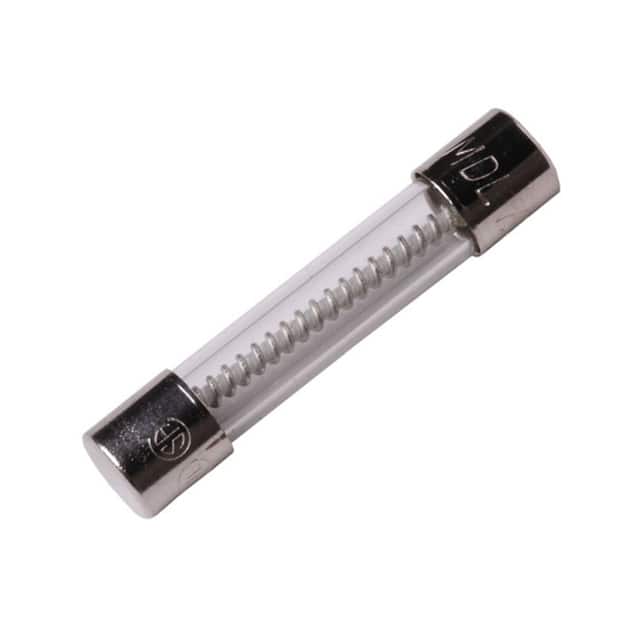 BK-MDL-5-R GLASS FUSE SLOWBLOW VALUE 5A