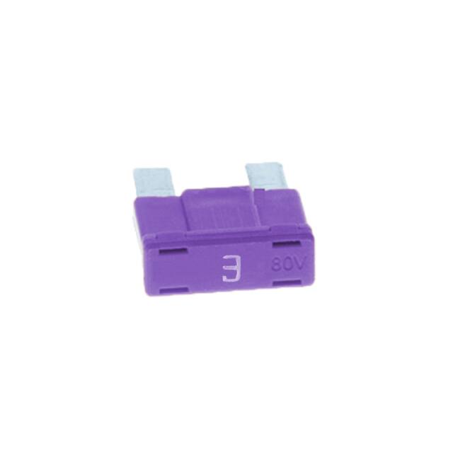 ANM80-3A FUSE AUTO 3A 80VDC BLADE MINI