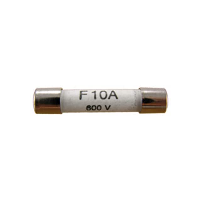 72-001 FUSE CERAMIC 10A 600VAC CART