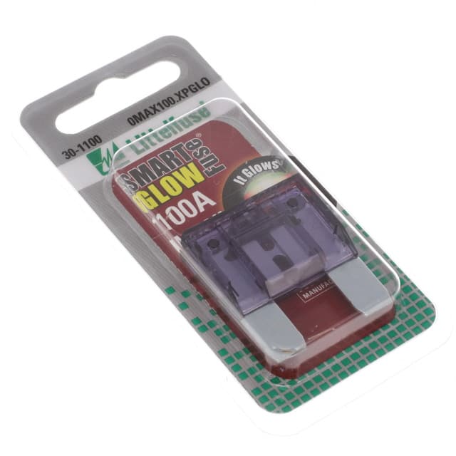 0MAX100.XPGLO FUSE AUTO 100A 32VAC/VDC BLADE