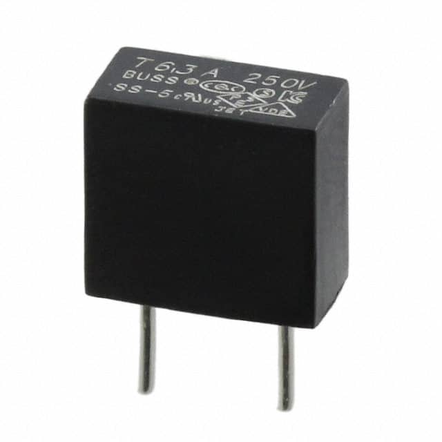 SS-5-6.3A-BK FUSE BOARD 6.3A 250VAC RAD