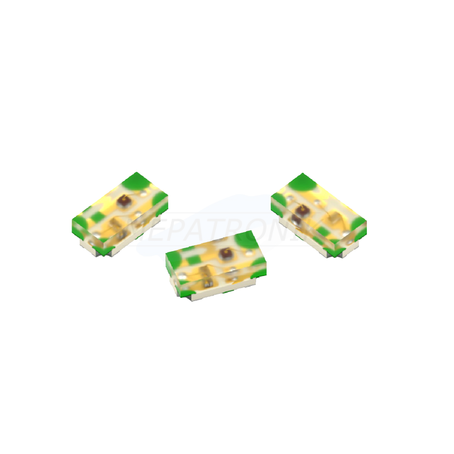 KPHB-1608ZGSURKC-GX The Kingbright KPHB-1608ZGSURKC-GX is a Bi-Color Surface Mount LED with Green and Hyper Red emitting colors. It features a compact 1.6x0.8x0.5mm package.