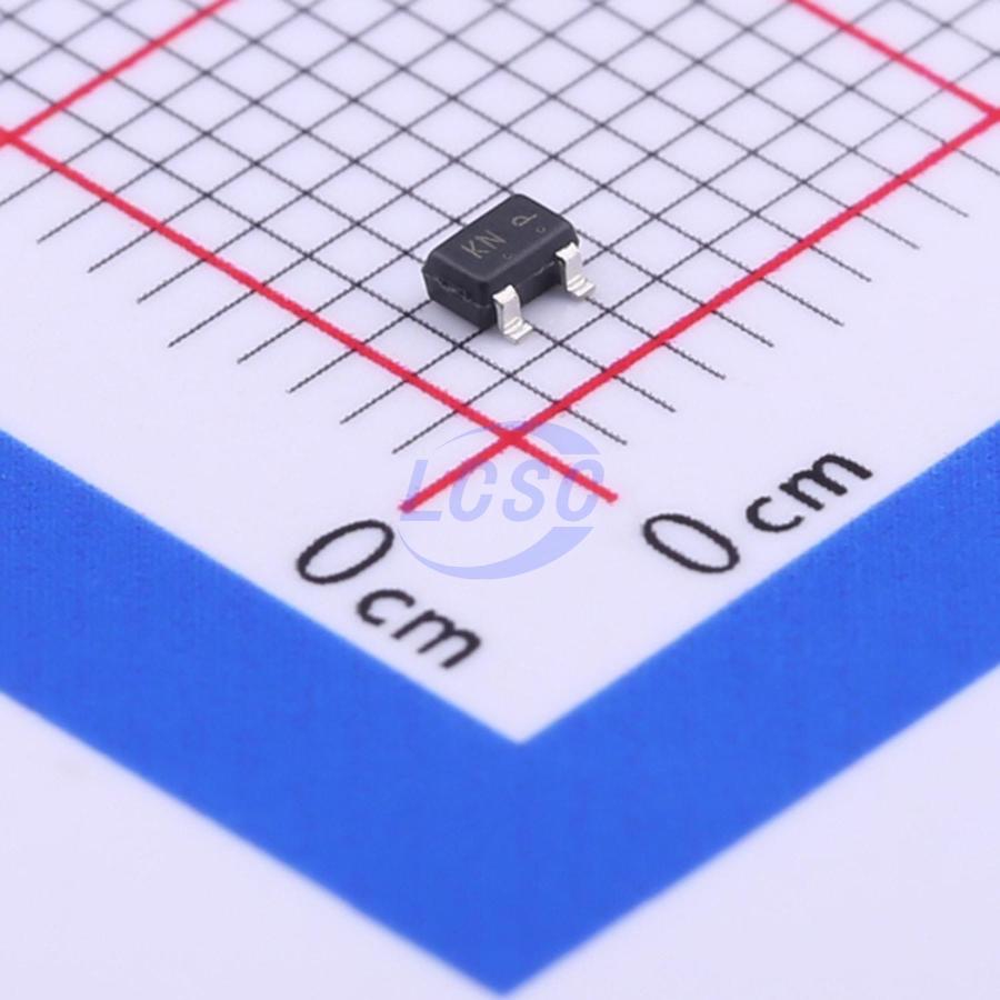 L2SK3018WT1G The L2SK3018WT1G is an N-channel MOSFET from LRC Leshan Radio Co Ltd. It features a 30V drain-source voltage and 100mA continuous drain current.