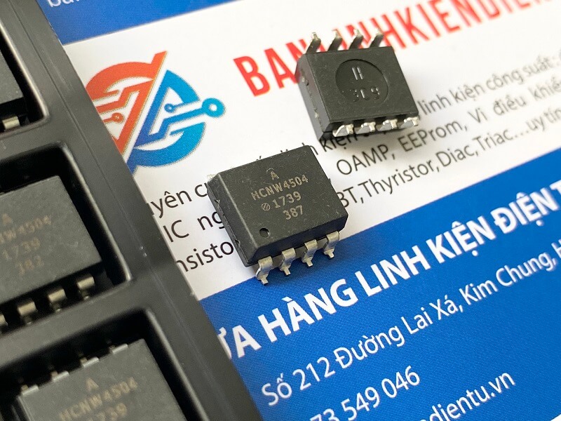 HCNW-4504 The Agilent Technologies HCNW-4504 is an Opto Drive component in a SOP-8 package. It is RoHS3 Compliant and has an MSL rating of 1.