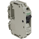 GB2CB06 The Schneider Electric GB2CB06 is a 1-pole thermal magnetic circuit protector designed for control applications. It offers a 1A rated current and a 14A magnetic tripping current.