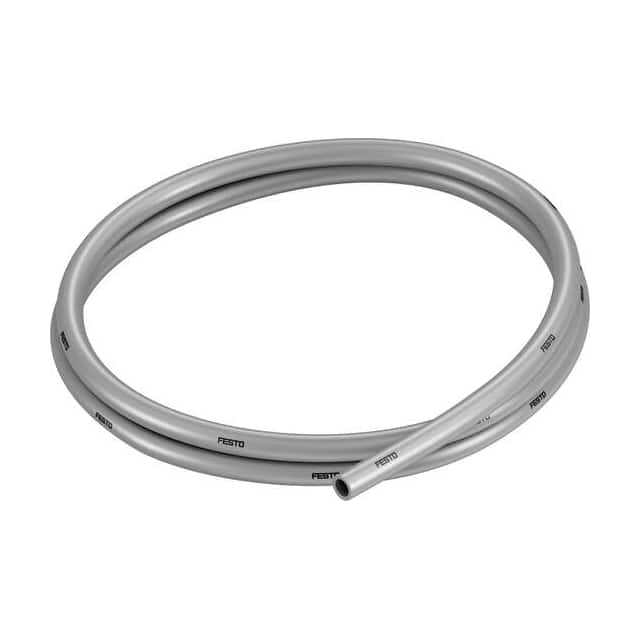 PUN-H-8X1,25-SI TUBING SILVER PLASTIC 8MM 50M