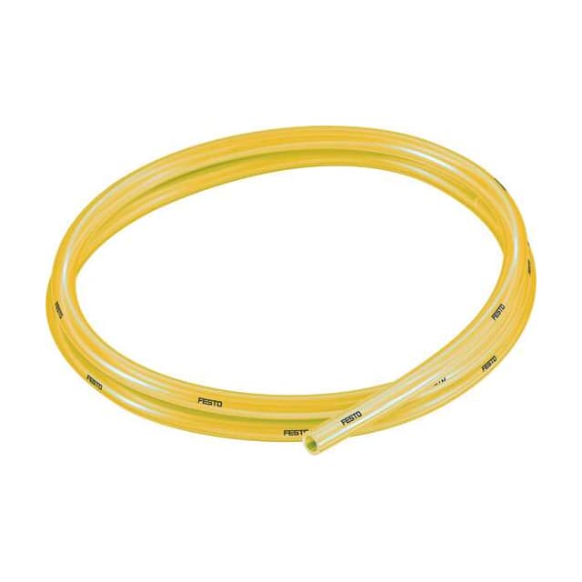 PUN-H-8X1,25-TGE TUBING YELLOW PLASTIC 8MM 50M