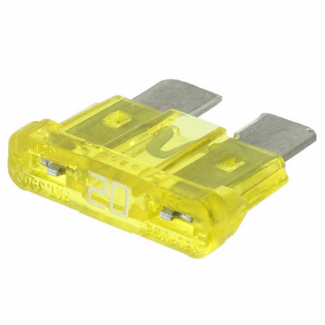 0257020.U FUSE AUTO 20A 32VDC BLADE 500 PC
