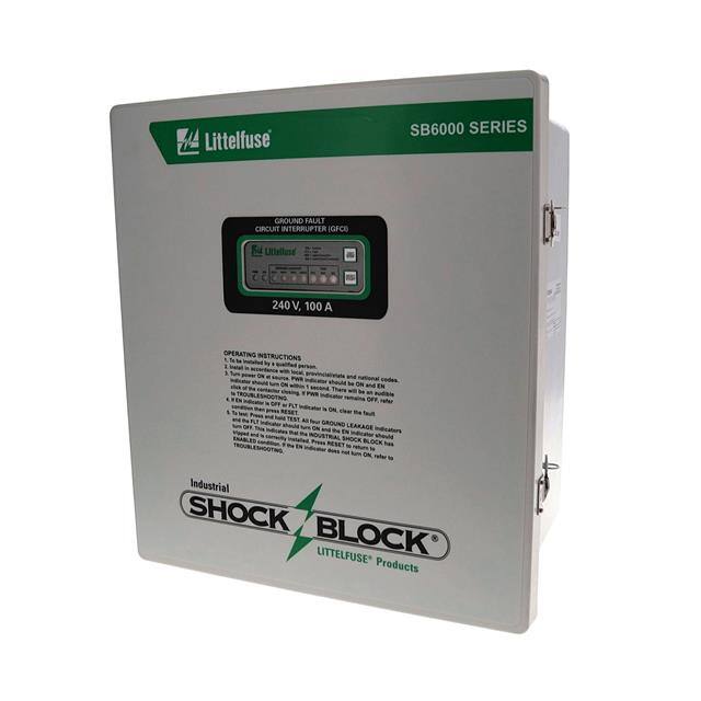 SB6100-101-0 GFCI SHOCK BLOCK 240V NEMA ENCL