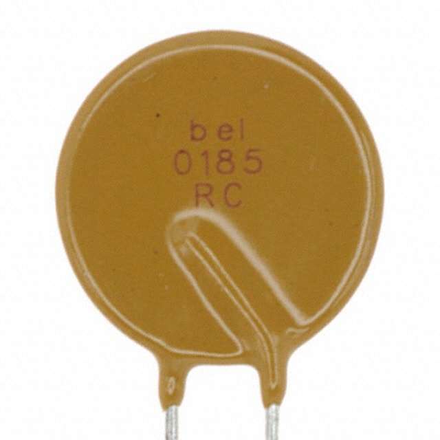 0ZRC0185FF1A PTC RESET FUSE 90V 1.85A RADIAL