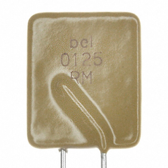 0ZRM0125FF1A PTC RESET FUSE 120V 1.25A RADIAL