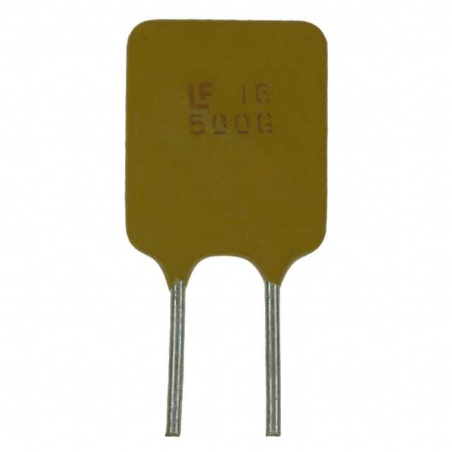 16R500GPR PTC RESET FUSE 16V 5A RADIAL