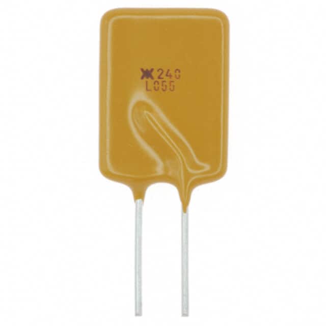 LVR055S PTC RESET FUSE 240V 550MA RADIAL