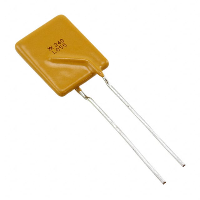 LVR055K PTC RESET FUSE 240V 550MA RADIAL