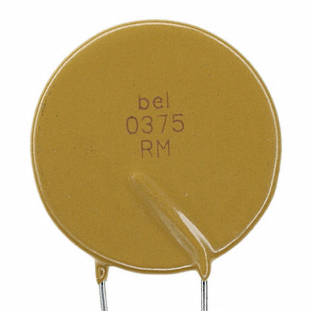0ZRM0375FF1A PTC RESET FUSE 120V 3.75A RADIAL