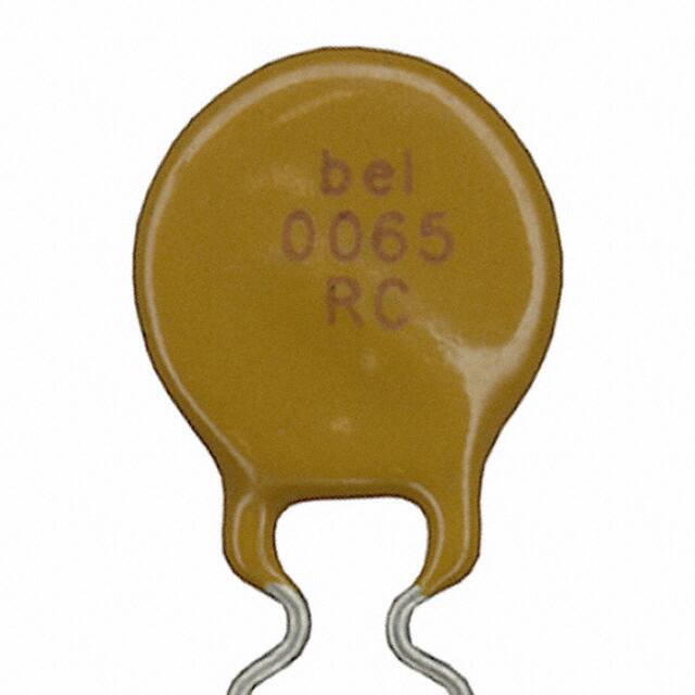 0ZRC0065FF1E PTC RESET FUSE 90V 650MA RADIAL