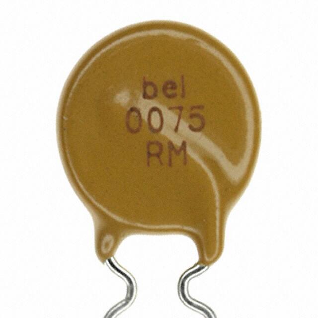 0ZRM0075FF1E PTC RESET FUSE 120V 750MA RADIAL