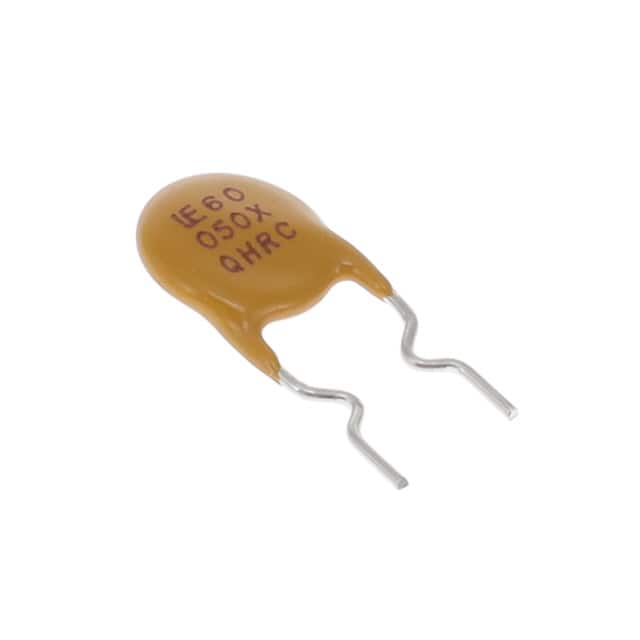 60R050XUL25 PTC 60V POLYFUSE RAD LEADS 2.5CM