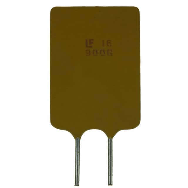 16R900GF PTC RESET FUSE 16V 9A RADIAL