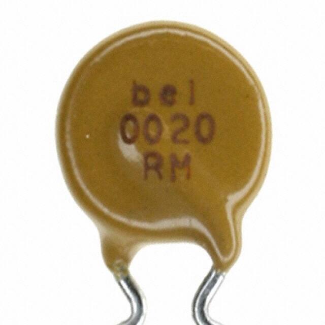 0ZRM0020FF2C PTC RESET FUSE 120V 200MA RADIAL
