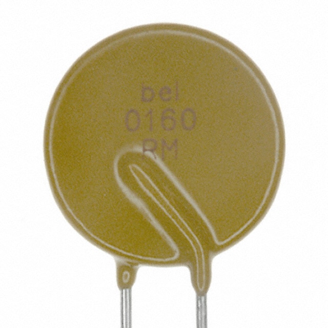 0ZRM0160FF1A PTC RESET FUSE 120V 1.6A RADIAL