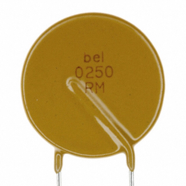 0ZRM0250FF1A PTC RESET FUSE 120V 2.5A RADIAL