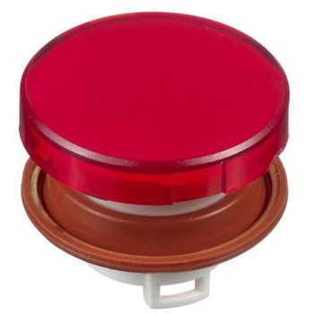 HW1A-L1R The Idec HW1A-L1R is a red, round pushbutton head designed for flush mounting with a 22mm cutout diameter. It offers IP20 and IP65 ratings.