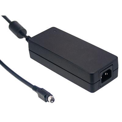 GST120A48-R7B The Mean Well USA GST120A48-R7B is a 120W AC/DC desktop adapter with a 48V output. It meets Level VI efficiency standards.