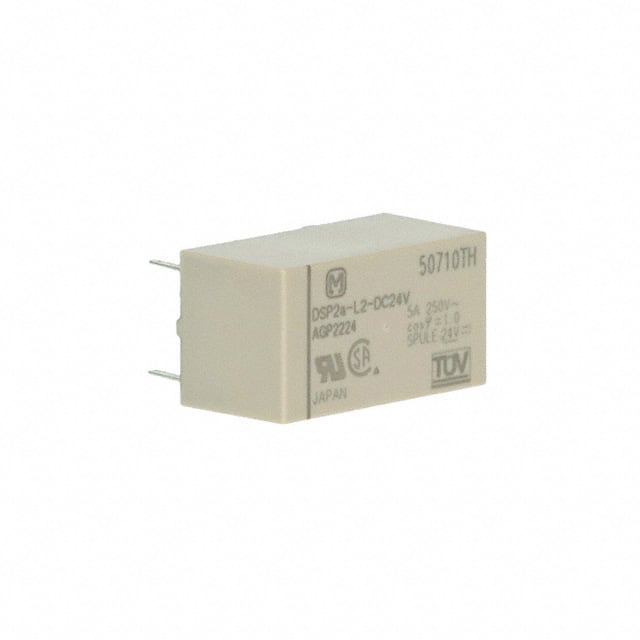 DSP2A-L2-DC24V RELAY GEN PURPOSE DPST 5A 24V