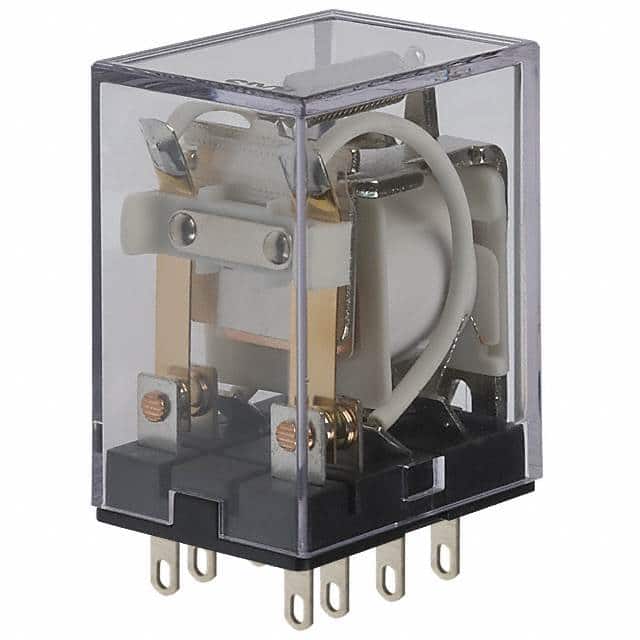 HJ2-AC120V RELAY GEN PURPOSE DPDT 7A 120V