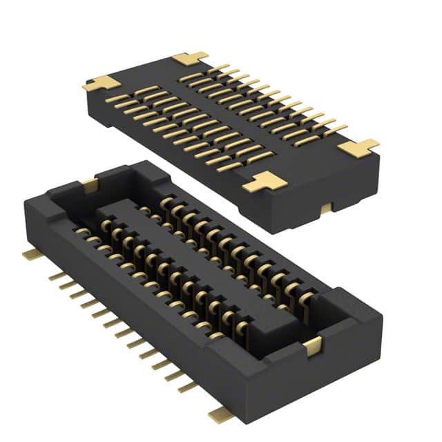 AXT524124 CONN SOCKET 24POS SMD GOLD
