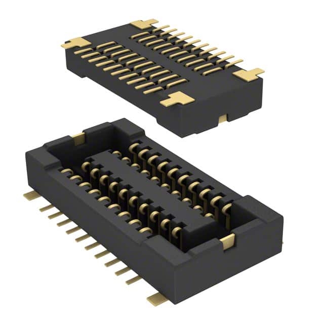 AXT520124 CONN SOCKET 20POS SMD GOLD