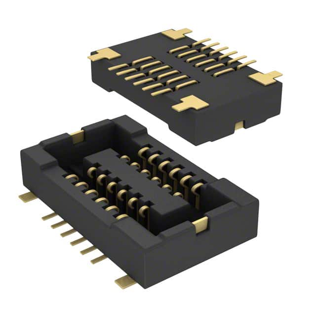 AXT512124 CONN SOCKET 12POS SMD GOLD
